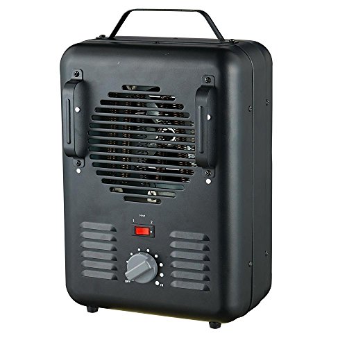 1 500-Watt Utility Milkhouse Thermostat Portable Fan Heater - B00R7TZURA